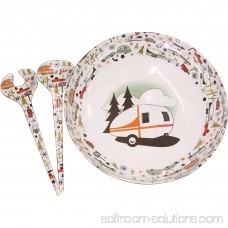 Camp Casual CC-003 RV Camping Outdoor Dinnerware Serving Bowl and Servers 556864479